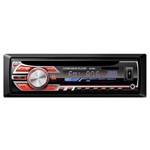 Ficha técnica e caractérísticas do produto Toca Cd Player Automotivo Mp3 Usb Frontal Aux Sd Wma Fm Am