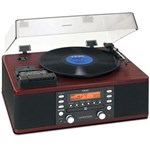 Ficha técnica e caractérísticas do produto Toca-discos Teac LP-R550USB com CD Player, Toca-fitas, Entrada USB, Entrada Auxiliar e Rádio AM/FM - 7W