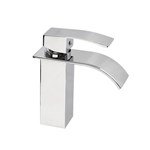Ficha técnica e caractérísticas do produto Torneira Cascata Metal Monocomando Banheiro Kelter K-T201