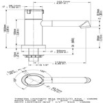 Ficha técnica e caractérísticas do produto Torneira de Mesa para Lavatório Riva 00447606 Docol