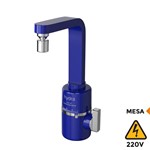 Ficha técnica e caractérísticas do produto Torneira Elétrica de Mesa Hydra Slim 4t Azul 220V 5500W