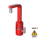 Ficha técnica e caractérísticas do produto Torneira Elétrica de Mesa Hydra Slim 4t Vermelha 220V 5500W