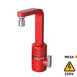 Ficha técnica e caractérísticas do produto Torneira Elétrica de Mesa Hydra Slim 4t Vermelha 5500W - 220V