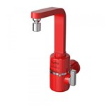 Ficha técnica e caractérísticas do produto Torneira Elétrica Slim 4t Vermelha Parede 5500w - Hydra