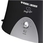 Ficha técnica e caractérísticas do produto Torradeira Black & Decker Magnific T800 Preto, 7 Níveis de Temperatura, 800W - 127V