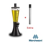 Ficha técnica e caractérísticas do produto Torre de Chopp Chopeira 1,5 L Mb.2.150 + 1 Refil 2938 Extra Marchesoni Marcbeer