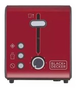 Ficha técnica e caractérísticas do produto Tostador de Pães T850 Vermelho - BlackDecker - Black Decker