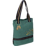 Ficha técnica e caractérísticas do produto Tote Bag Hello Kitty Glam Olive Verde - PCF Global