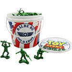 Ficha técnica e caractérísticas do produto Toy Story Balde com Soldados 60 Peças Toyng