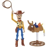 Ficha técnica e caractérísticas do produto Toy Story Boneco Cowboy Woody com Touro Clx49 Mattel