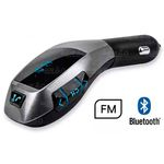 Ficha técnica e caractérísticas do produto Transmissor Carregador Veicular Fm Bluetooth - X6-B