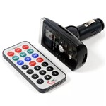 Ficha técnica e caractérísticas do produto Transmissor Veicular Fm Mp3 USB Lê Pen Drive e Cartão Sd - Feir