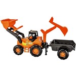 Ficha técnica e caractérísticas do produto Trator Escavadeira Truck Super 5012l Magic Toys