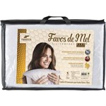 Ficha técnica e caractérísticas do produto Travesseiro Alto Favos de Mel Lavável para Dormir 50x70cm Fibrasca