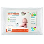 Ficha técnica e caractérísticas do produto Travesseiro Antissufocante Bebê Viscoelástico Fibrasca