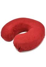 Ficha técnica e caractérísticas do produto Travesseiro Cervical Fibrasca My Travel Espuma Vermelho