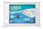 Ficha técnica e caractérísticas do produto Travesseiro Cervical Látex Lavável - Fibrasca