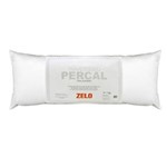 Ficha técnica e caractérísticas do produto Travesseiro de Corpo Zelo 0.50x1.35m - Percal 180 Fios Branco - BRANCO