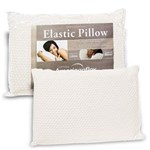 Ficha técnica e caractérísticas do produto Travesseiro Americanflex Elastic Pillow 17cm de Altura - Bege