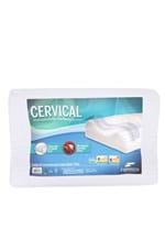 Ficha técnica e caractérísticas do produto Travesseiro Fibrasca Cervical 50x70cm Branco