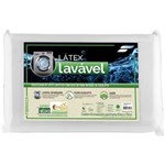 Ficha técnica e caractérísticas do produto Travesseiro Fibrasca Eucaliptus Látex Sintético Lavável 50x70cm - BRANCO