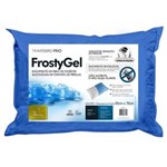 Ficha técnica e caractérísticas do produto Travesseiro Fibrasca Frio FrostyGel Fibra - Azul - 1 Travesseiro