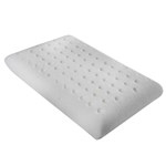 Ficha técnica e caractérísticas do produto Travesseiro Fibrasca Látex Plus Sintético Lavável em Malha Branco - 4604