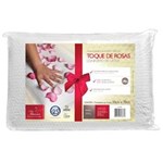 Ficha técnica e caractérísticas do produto Travesseiro Fibrasca Toque de Rosas Conforto Látex 50x70 Cm - Bege