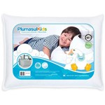 Ficha técnica e caractérísticas do produto Travesseiro Infantil 50% Pluma 50% Fibra Siliconizada Baby 233 Fios - PlumasulKids
