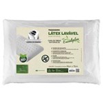 Ficha técnica e caractérísticas do produto Travesseiro Latex Lavável Eucaliptus - Fibrasca