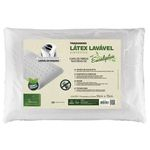 Ficha técnica e caractérísticas do produto Travesseiro Látex Lavável Eucaliptus - Fibrasca