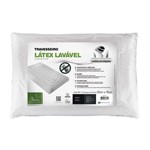 Ficha técnica e caractérísticas do produto Travesseiro Látex Lavável Plus Sintético P/ Fronhas 50x70 - Fibrasca