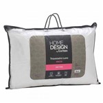 Ficha técnica e caractérísticas do produto Travesseiro Luna Home Design Macio 70.00cm X 50.00cm Taupe