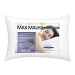 Ficha técnica e caractérísticas do produto Travesseiro Max Malha Branco - Ortobom