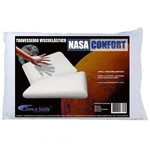 Ficha técnica e caractérísticas do produto Travesseiro Nasa Confort 100% Viscoelástico