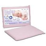 Ficha técnica e caractérísticas do produto Travesseiro Nasa NAP Baby RN C/ Capa 100% Algodão - Rosa - ROSA