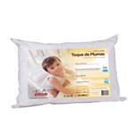 Ficha técnica e caractérísticas do produto Travesseiro para Bebê Conforto de Plumas Percal 180 Fios Lavável 30x40cm