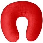 Ficha técnica e caractérísticas do produto Travesseiro para Viagem Nap Voyage em Algodão e Poliéster Hipoalérgico 30 X 30 Cm - 1 Peça - Vermelho