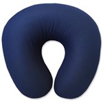 Ficha técnica e caractérísticas do produto Travesseiro para Viagem Nap Voyage em Malha Dry em 30 X 30 Cm - 1 Peça - Azul Marinho