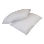 Ficha técnica e caractérísticas do produto Travesseiro Pele de Pêssego Branco 50x70cm Fibrasca - Branco