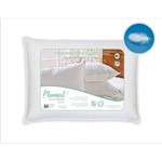 Ficha técnica e caractérísticas do produto Travesseiro Pena de Ganso 50x70 Branco