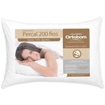 Ficha técnica e caractérísticas do produto Travesseiro Percal 200 Fios Ortobom - BRANCO