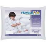 Ficha técnica e caractérísticas do produto Travesseiro Plumasul Fibra Siliconizada em Flocos Baby - Percal 180 Fios