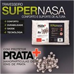 Ficha técnica e caractérísticas do produto Travesseiro Viscoelástico Fibrasca Íons de Prata Antiácaro SuperNasa - BRANCO