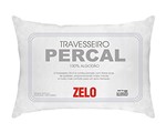 Ficha técnica e caractérísticas do produto Travesseiro Zelo 0.50x0.70m - Percal 180 Fios Branco