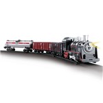 Ficha técnica e caractérísticas do produto Trem Locomotiva com Pista 85cm Ferrorama Luz e Som Dm Toys