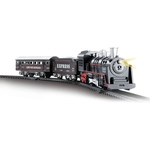 Ficha técnica e caractérísticas do produto Trem Brinquedo Locomotiva Som E Luz 13 Pcs