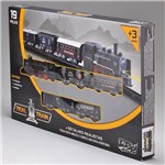 Ficha técnica e caractérísticas do produto Trem Super Trilho Locomotiva Trilhos e Vagões - Zoop Toys