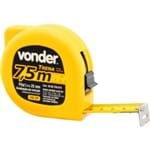 Ficha técnica e caractérísticas do produto Trena de Aço 75 M X 25 Mm Vonder 0 Vonder