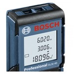 Ficha técnica e caractérísticas do produto Trena Laser / Medidor de Distância 40 Metros Glm 40 Bosch